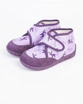 Текстильные ботинки для малышей