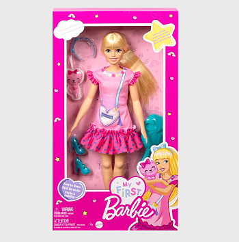 Кукла Barbie "Блондинка с котенком" 
