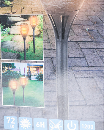 Лампа садовая LED "Факел"
