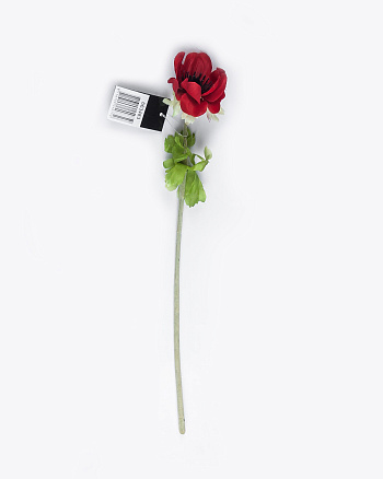 Цветок декоративный "Маковая роза" H35см